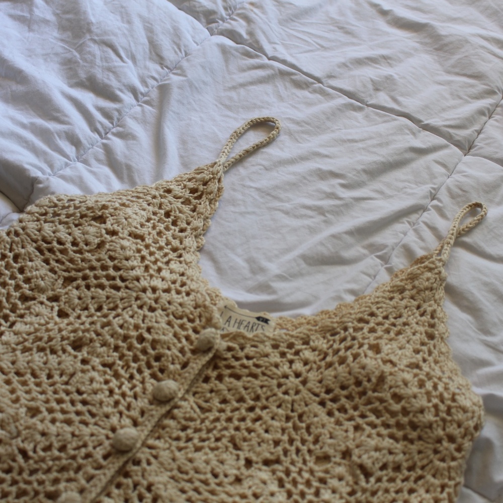 Crochet lace top
